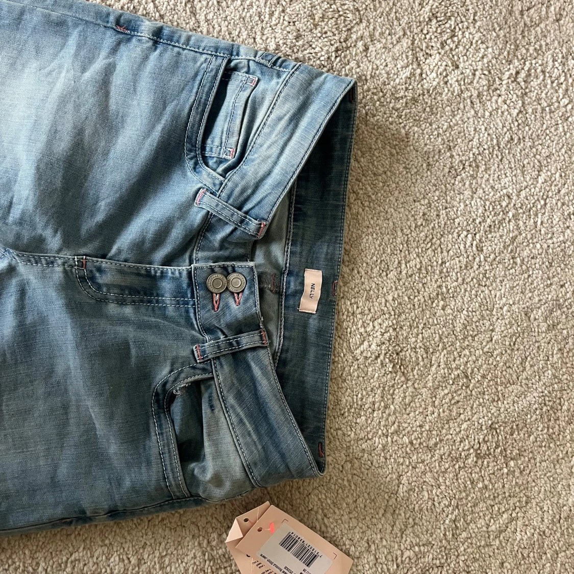 Ljusblå bootcut jeans från Nelly - 3