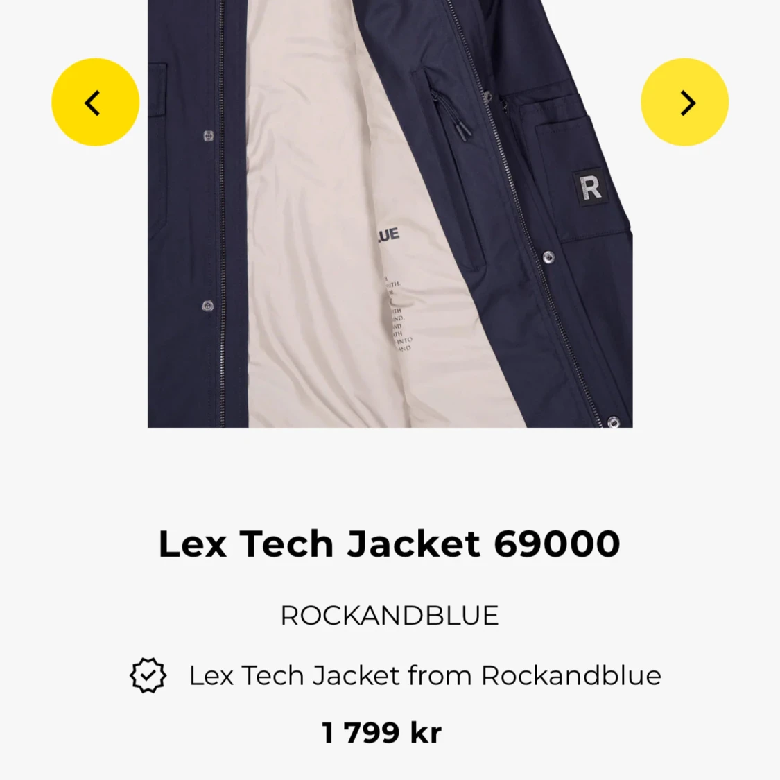 Svart vindjacka från Rockandblue - 2