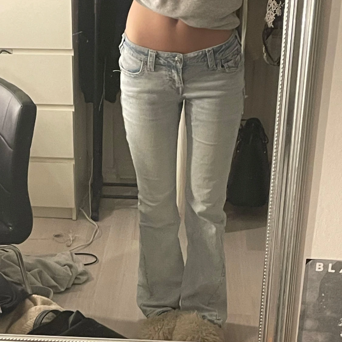 Ljusblå True Religion bootcut jeans - 2