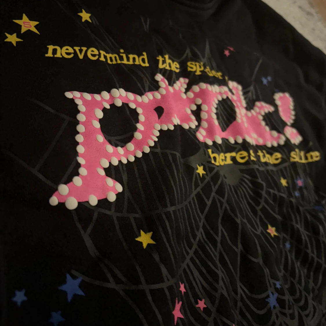 Pink spider hoodie  - 1