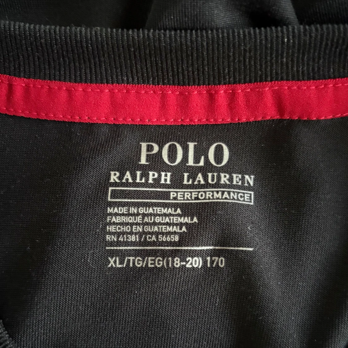 Svart t-shirt Polo Ralph Lauren Youth XL, 170 - 1
