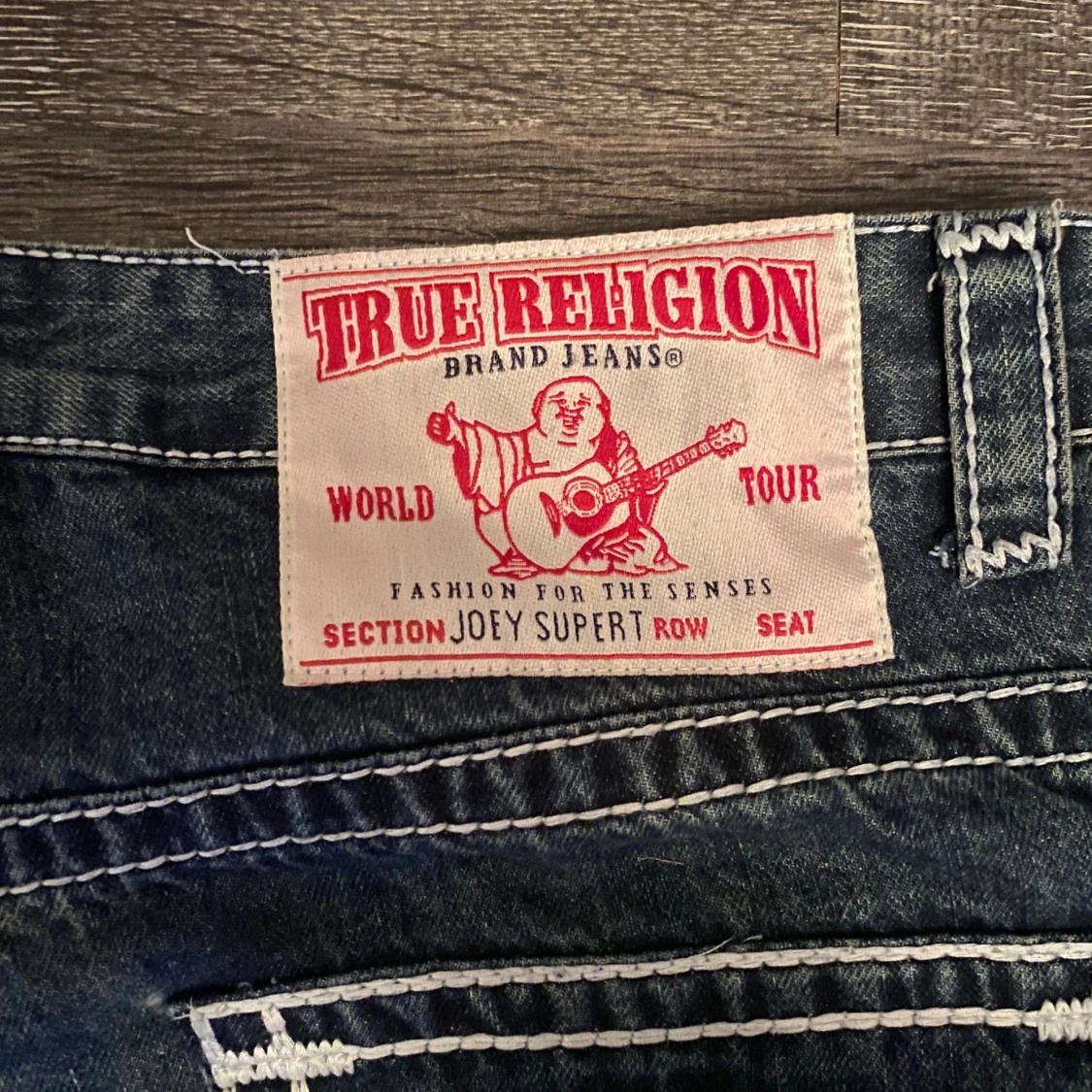 True Religion Joey Super T jeans blå - 2