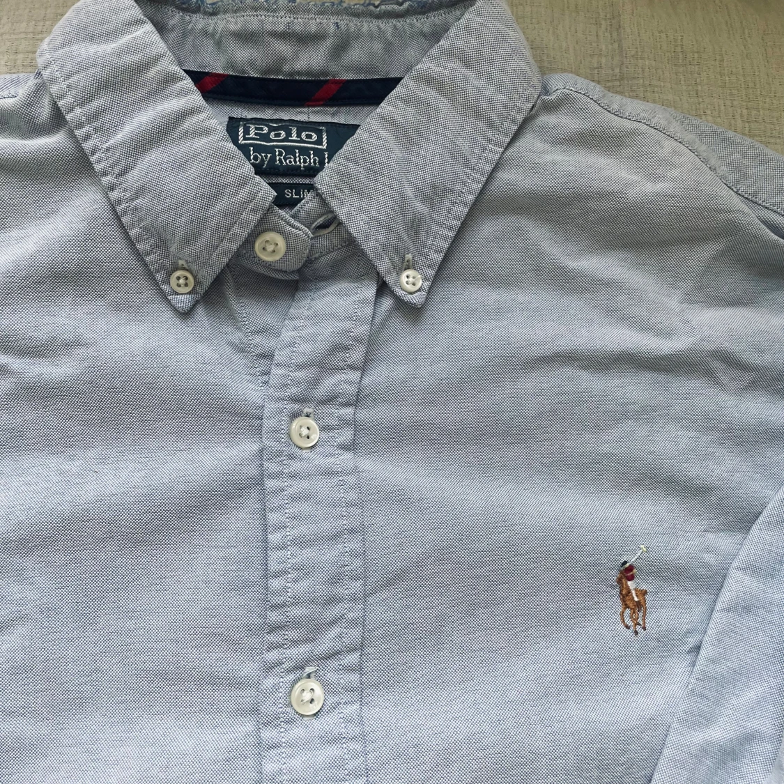 Ljusblå Ralph Lauren skjorta  - 1