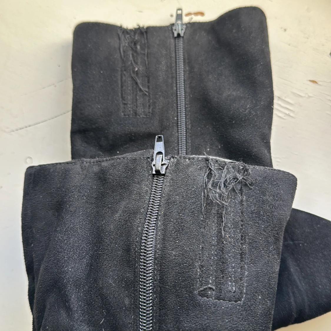 Svarta mockastövlar med klack - 3