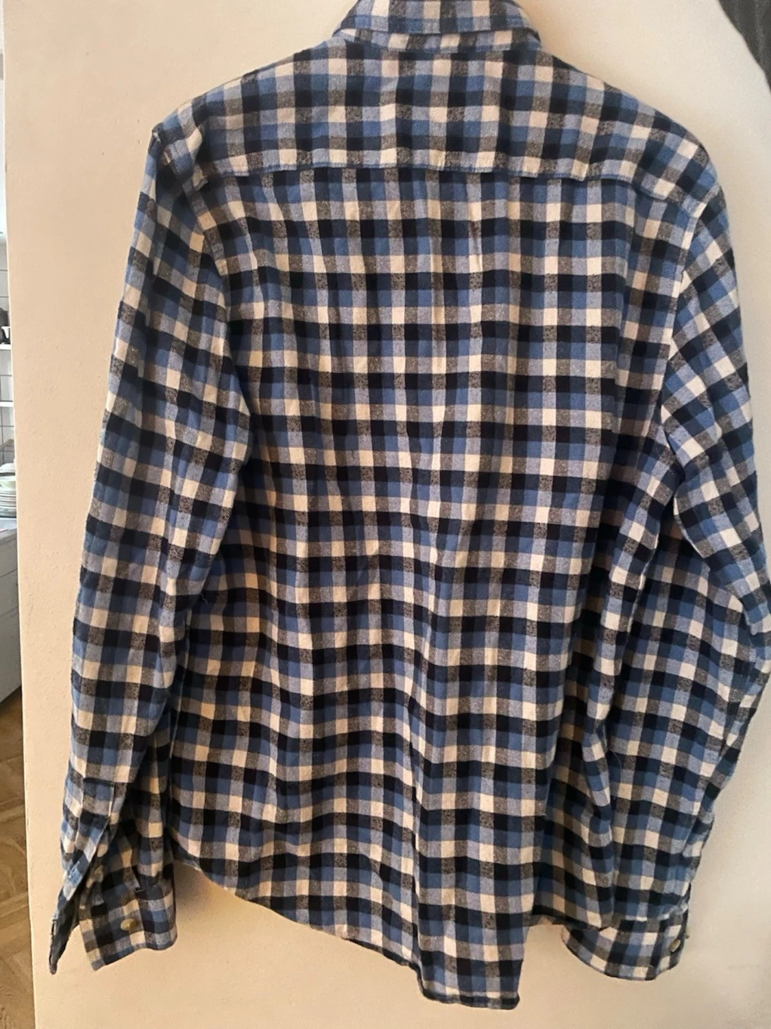 Blårutig skjorta från Vaillent Clothing - 2