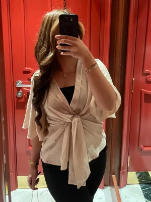 Knyt topp - Beige knyttopp