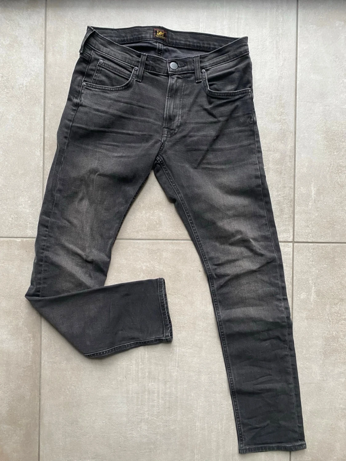 Svarta skinny jeans från Lee