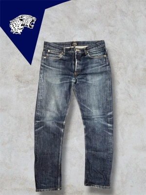 A.P.C SELVAGE JEANS  - Otroligt feta Selvedge jeans från A.P.C | Strl: 30 | Modellen är 180cm | Hör av dig vid intresse eller om du undrar någonting! 6