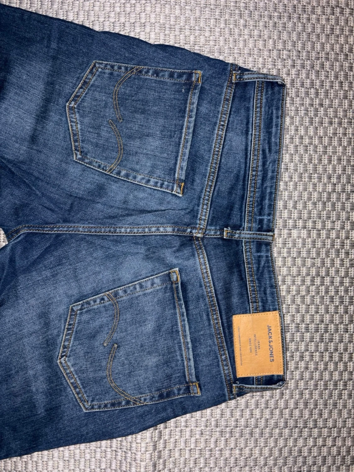 Blå slim fit jeans från Jack & Jones - 3