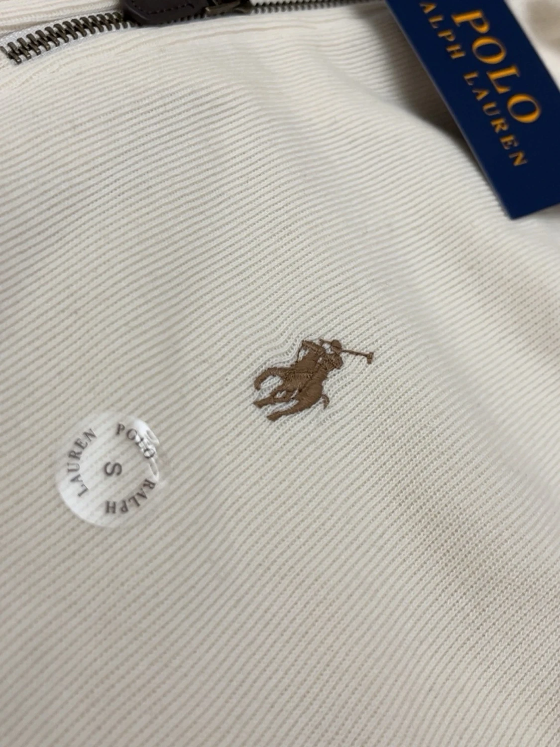 Beige halvzip från Polo Ralph Lauren - 1