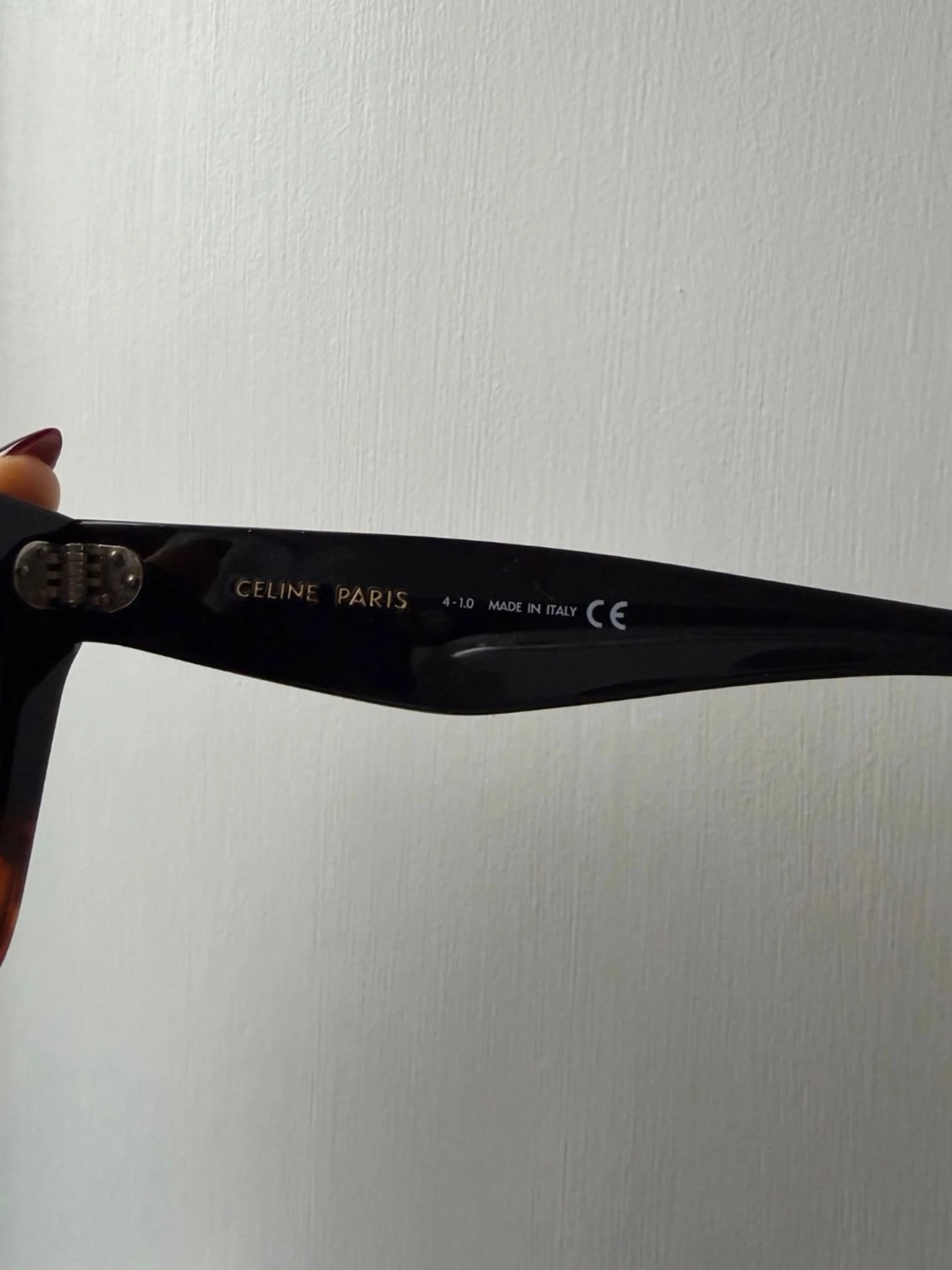 Svart och brun Celine Paris solglasögon - 2