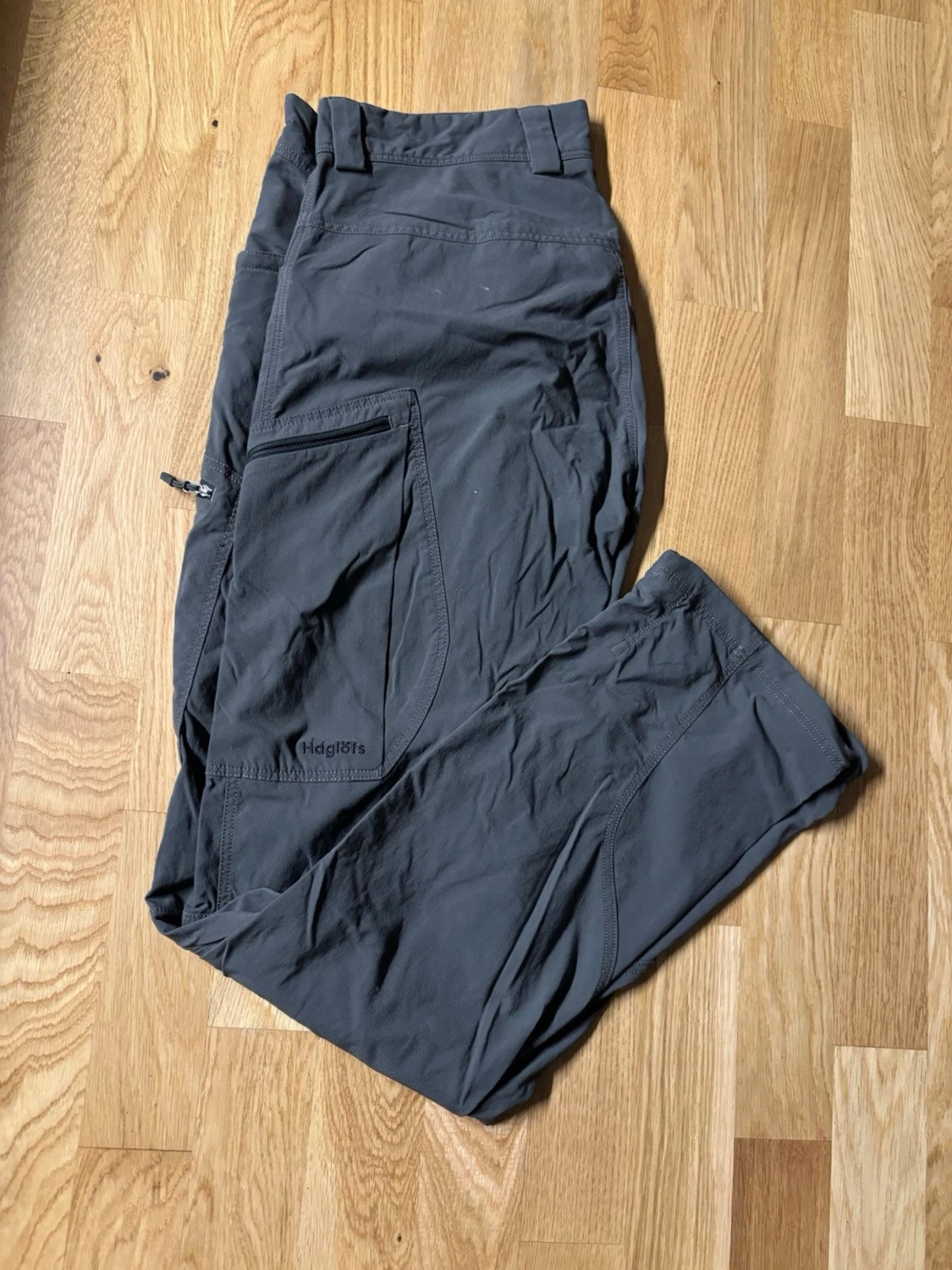 Grå cargopants från Haglöfs - 5