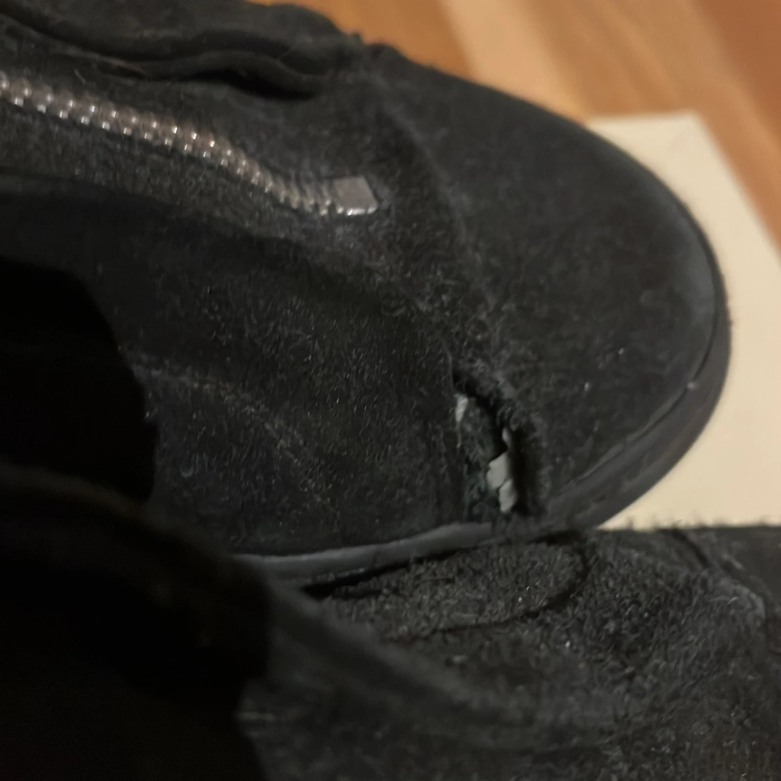 Svarta axel arigato mockasneakers med dragkedja - 2