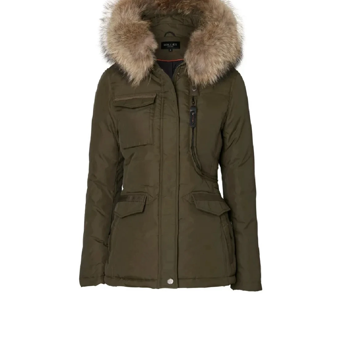Olivgrön dunjacka  från Hollies - 2