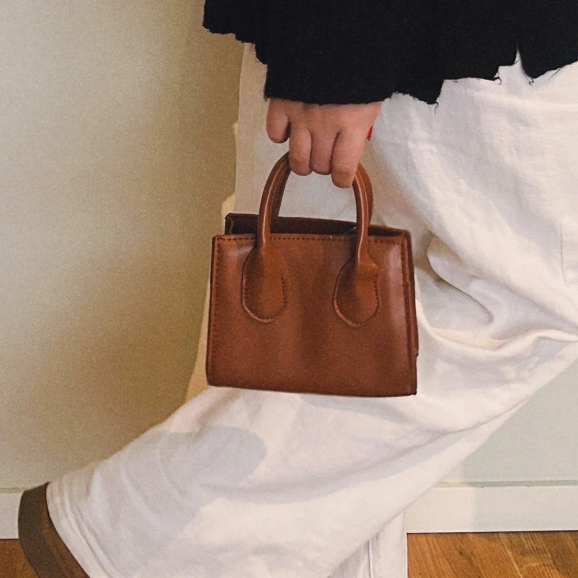 Brun väska