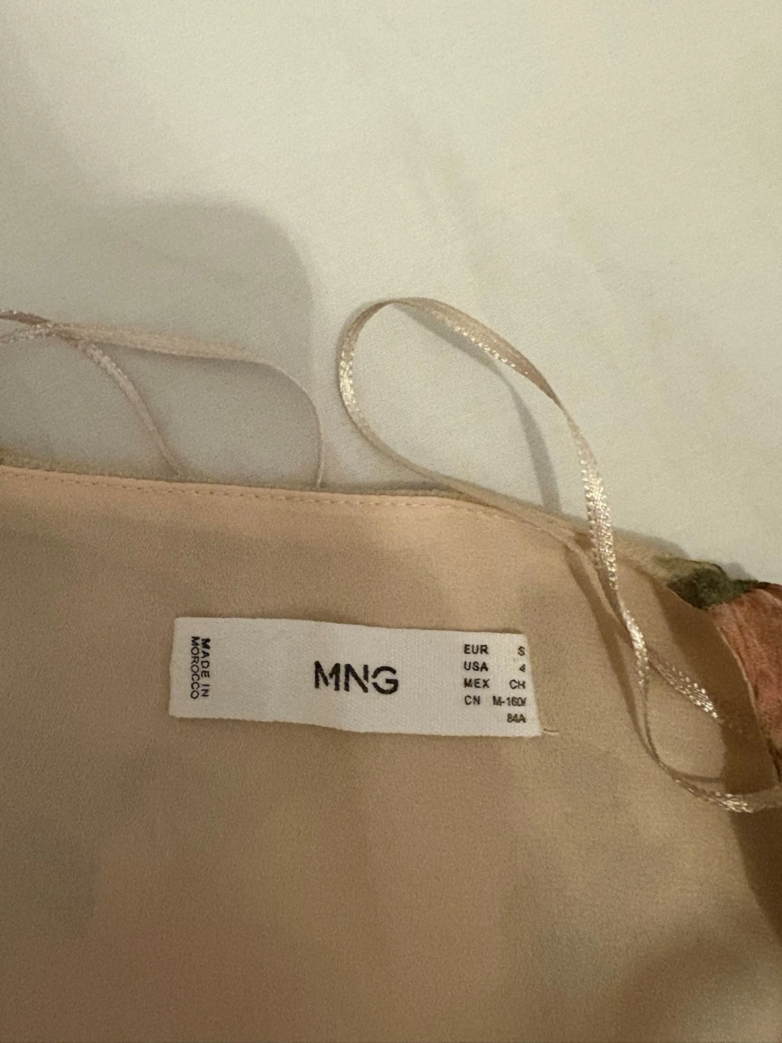 Blommig långklänning från MNG - 4