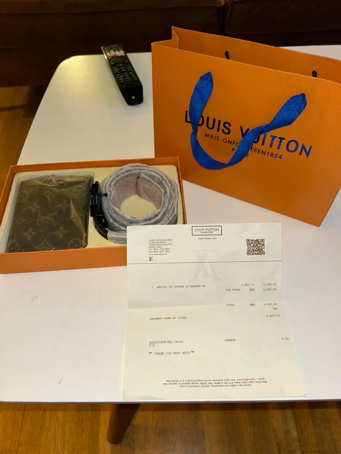 Bälte och plånbok  - 1