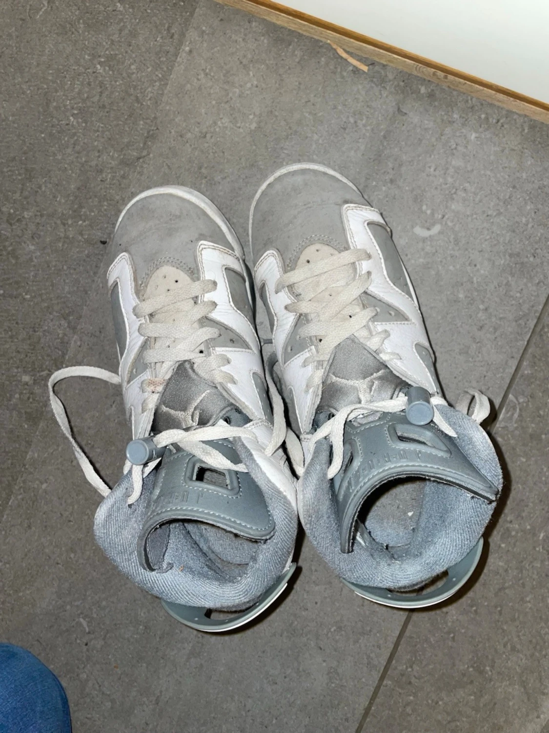 Nike Air Jordan 6 Retro grå/vita - 13