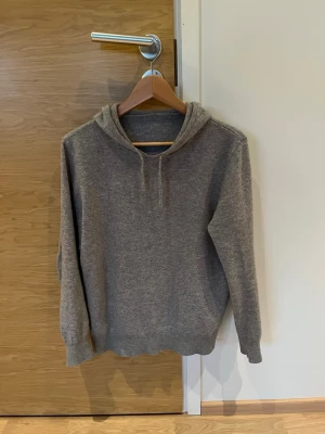 Sayless Cashmere hoodie grey - Säljer en grå cashmere hoodie från Sayless i storlek M. Hoodien är i perfekt skick, sparsamt använd och utan några defekter. Väldigt mjuk och skön kvalitet med en stilren look som passar till det mesta. Anledningen till försäljning är helt enkelt att jag håller på att växa ur den.  Hör av dig vid intresse eller om du vill ha fler bilder!