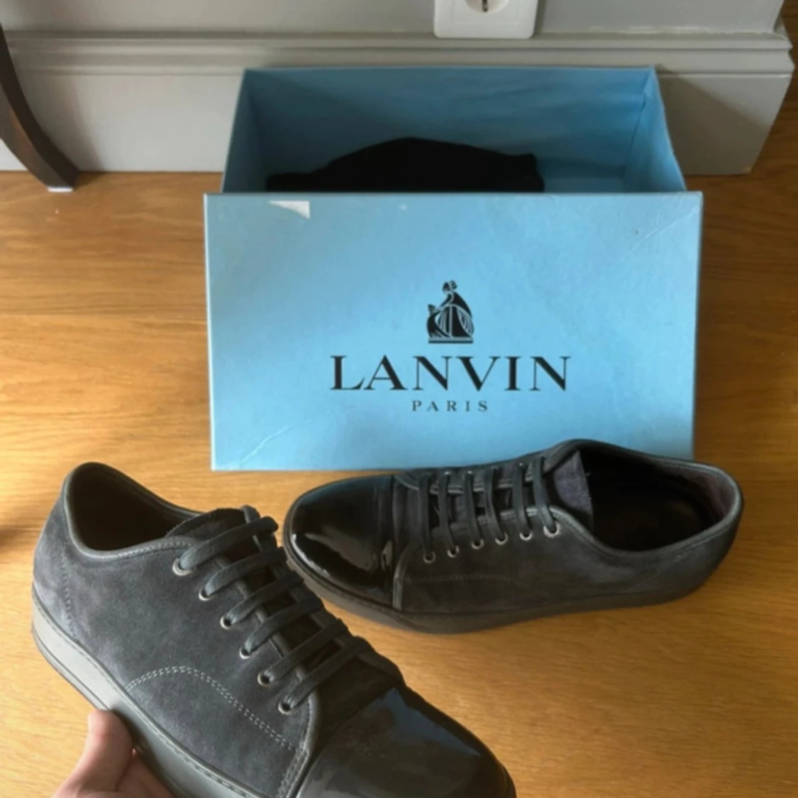 Grå Lanvins i mocka - 2