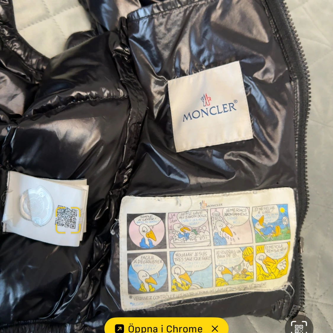 Svart dunväst från Moncler - 1