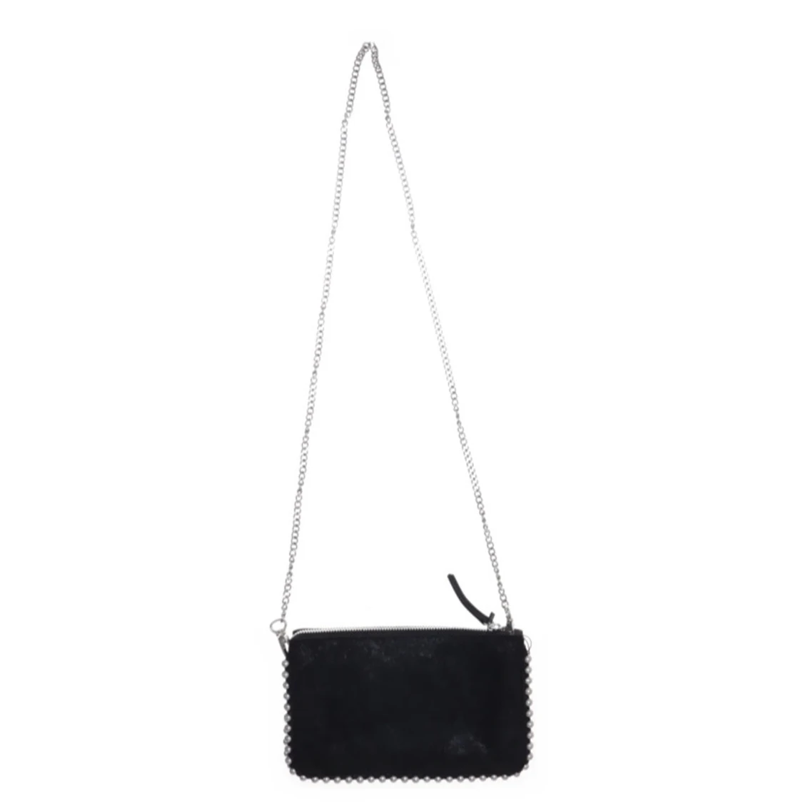 Svart axelväska med kedjerem - 1