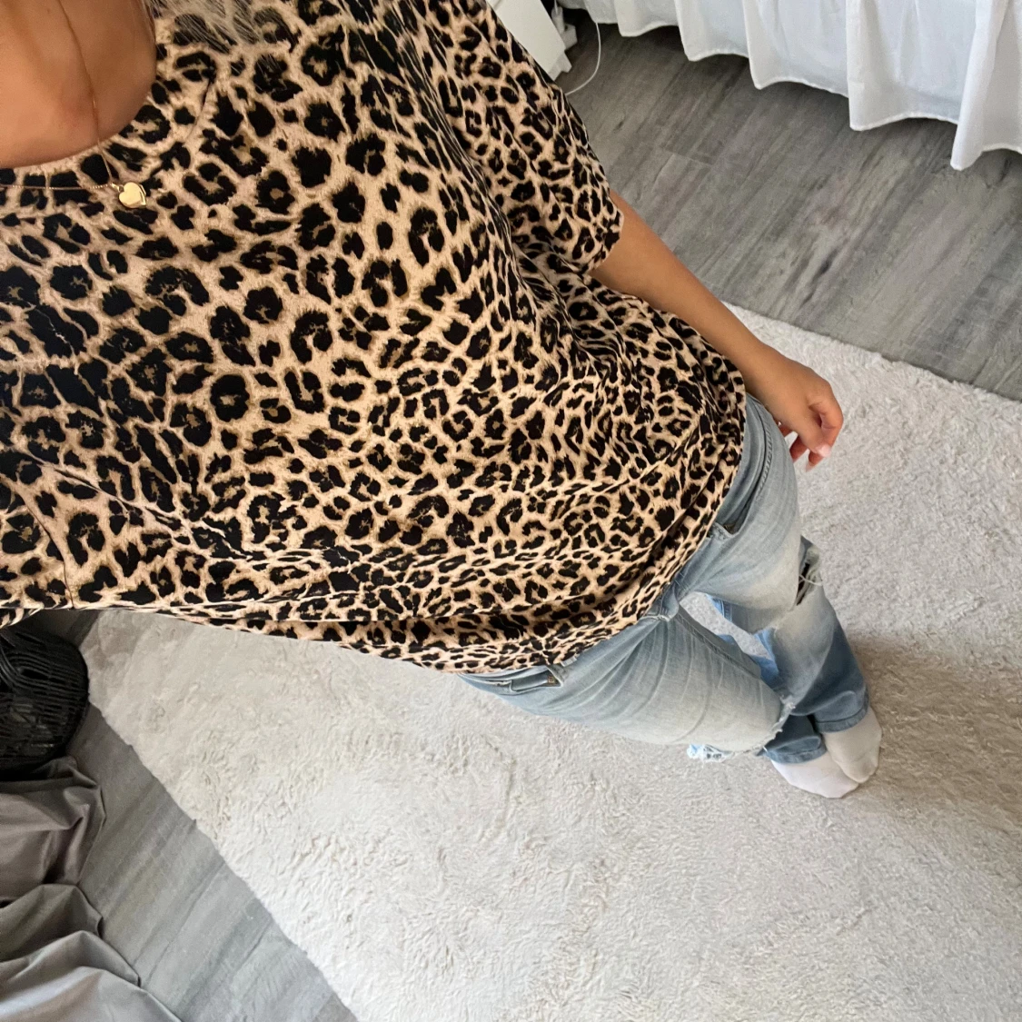 Leopardmönstrad topp från The Black Label - 2