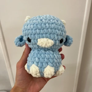 Gosedjur  - Virkad av mig, en blå ko