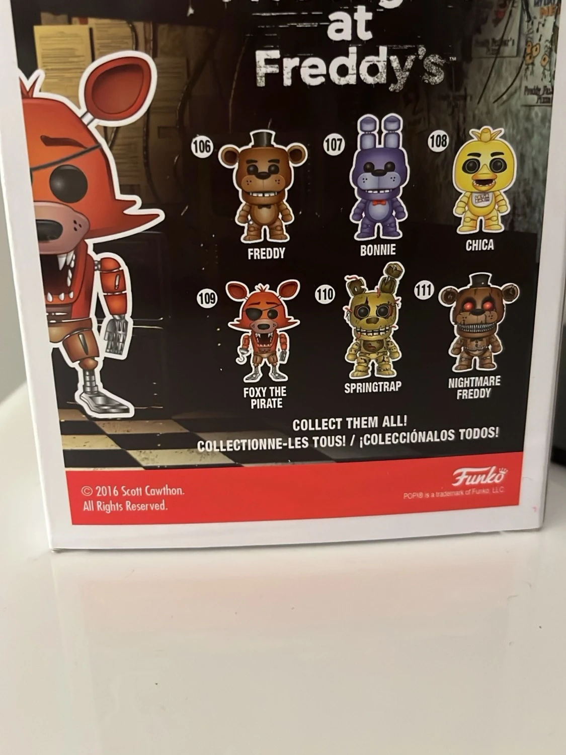 Foxy the Pirate Funko Pop figur - 1