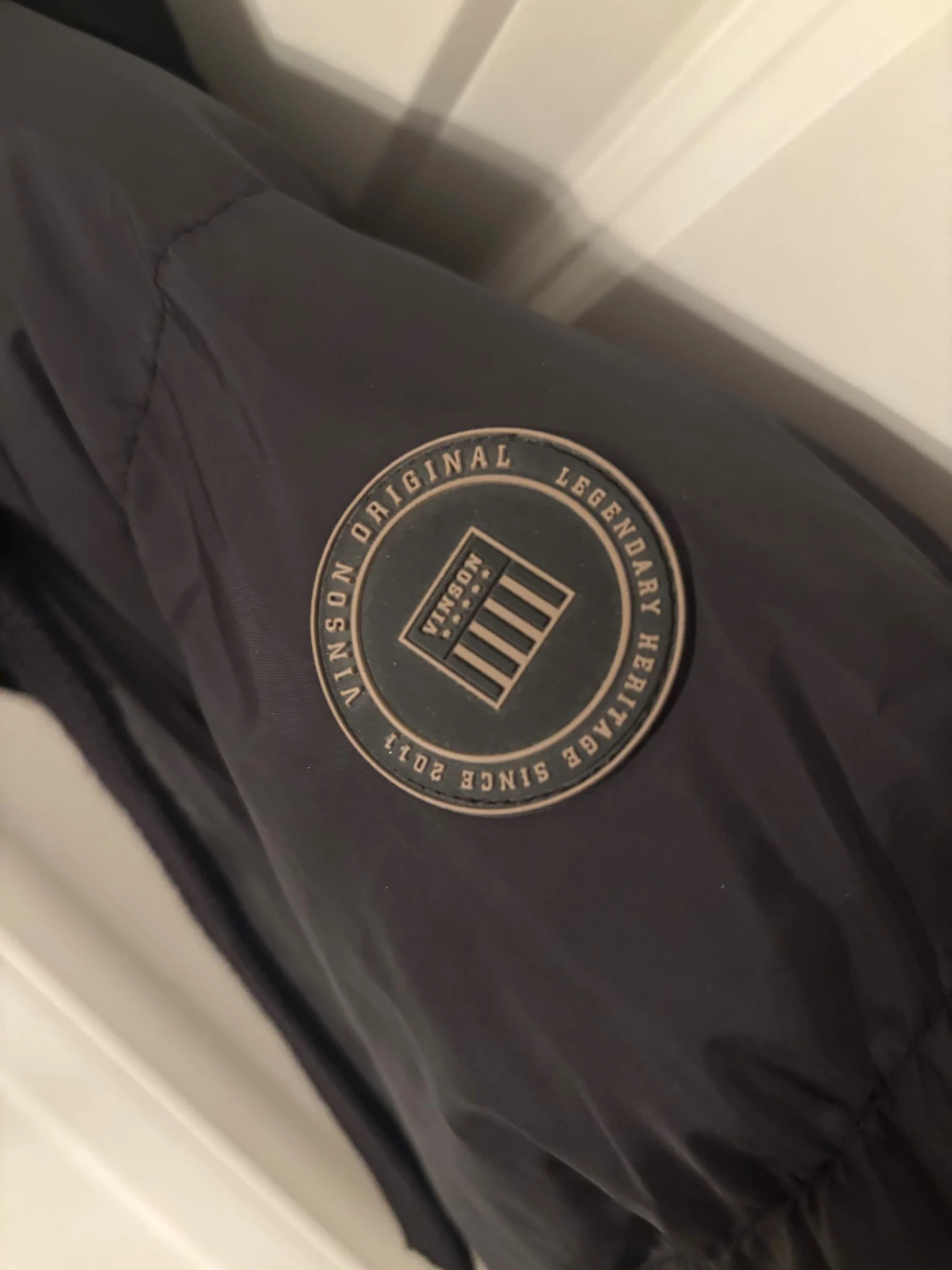 Svart lång pufferjacka från Vinson - 4