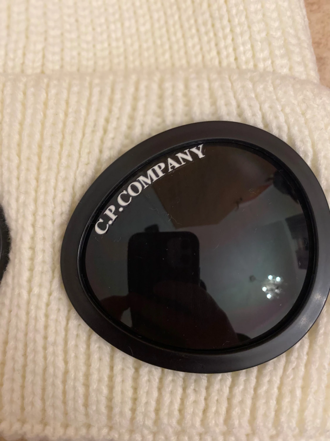 Vit C.P. Company goggle-mössa - 1