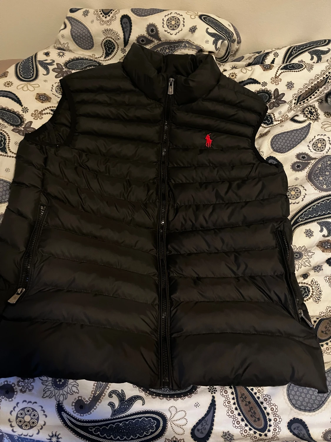 Svart dunväst från Polo Ralph Lauren