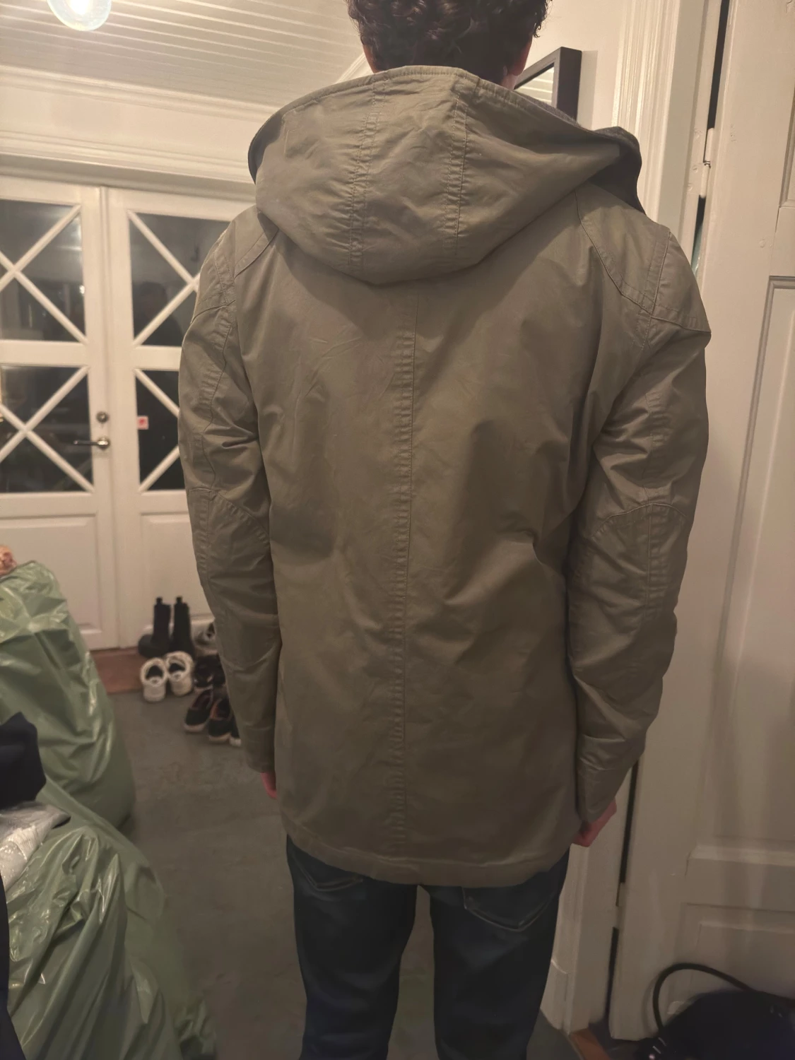 Olivgrön fieldjacka - 1