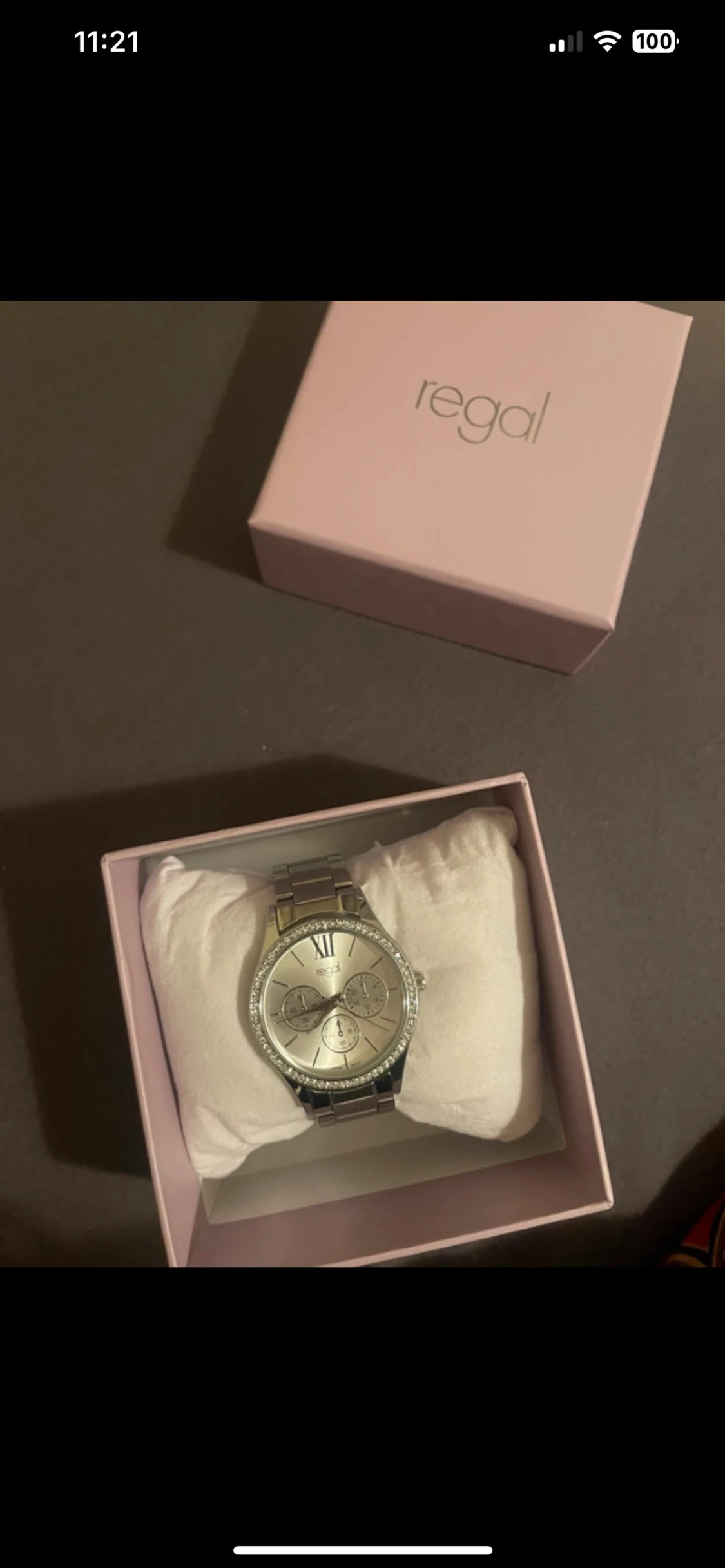 Silverfärgad klocka från ur penn - 2