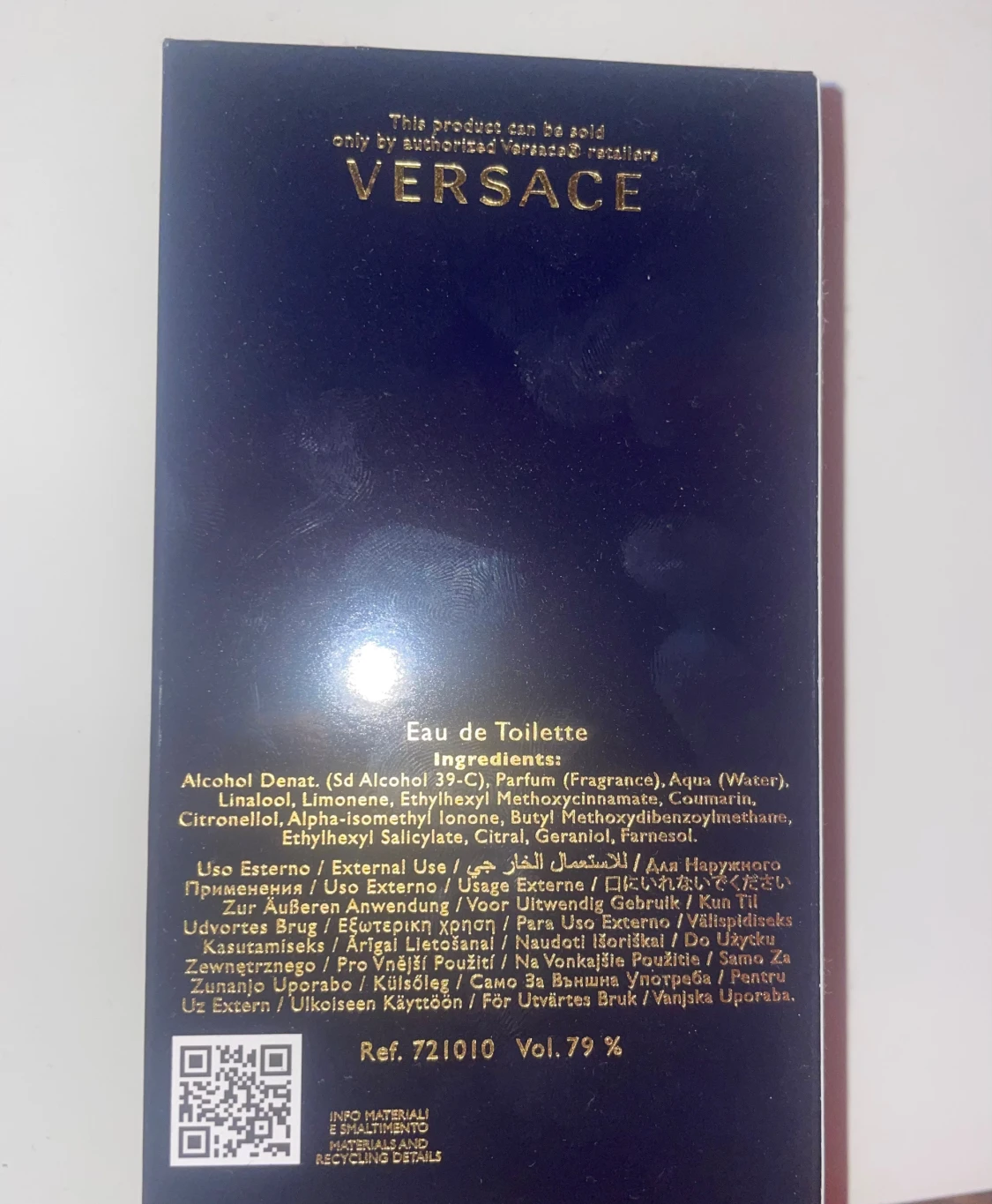 Versache dylan blue - 1