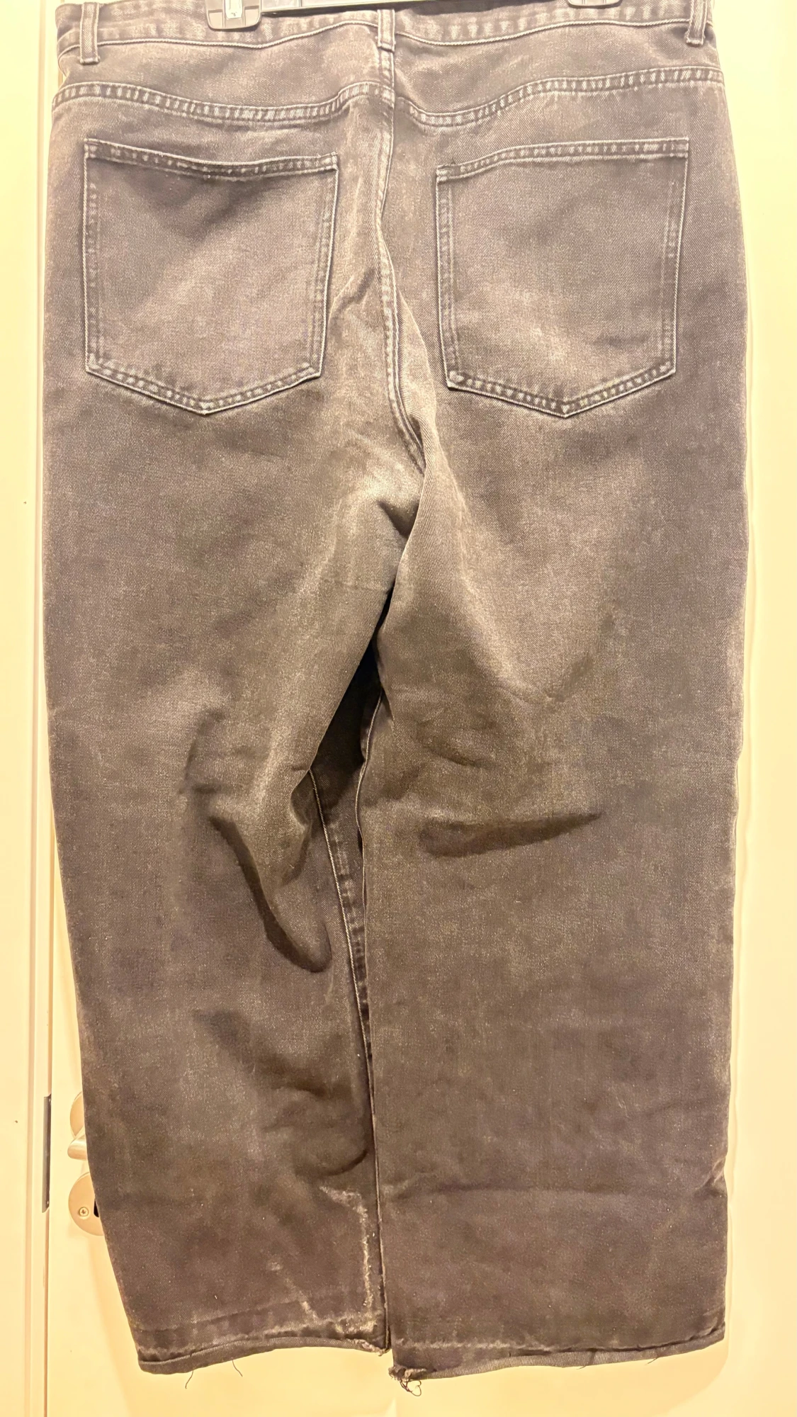 Grå wide jeans från SHEIN XXL - 1