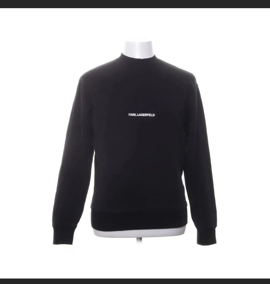 Svart sweatshirt från Karl Lagerfeld