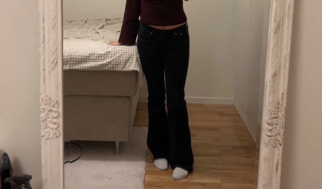 Svarta bootcut jeans från lager 157 - 2
