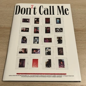 SHINee - Don’t Call Me Album - SHINee Don’t Call Me album. CDn aldrig spelad