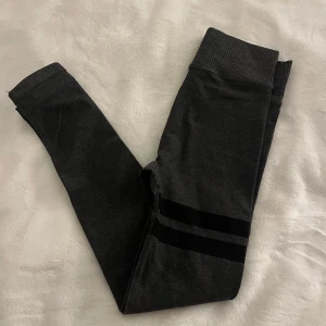 Träningstights stronger - Snygga mörkgråa träningsbyxor från Stronger 🙌 använda några gånger, men är i väldigt fint skick 🤍