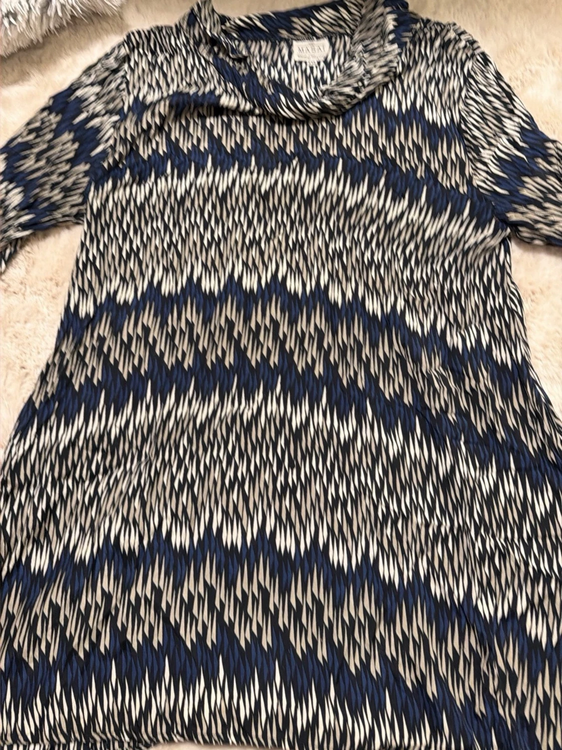 Mönstrad klänning från Masai XXL - 1