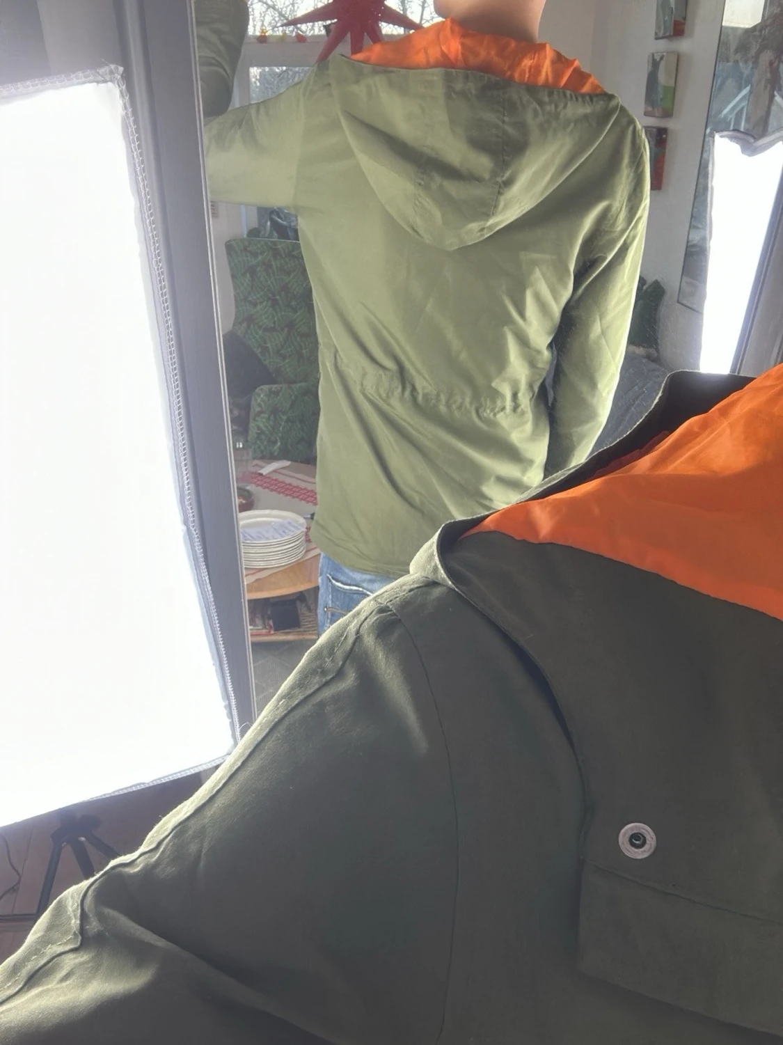 Olivgrön jacka  - 2