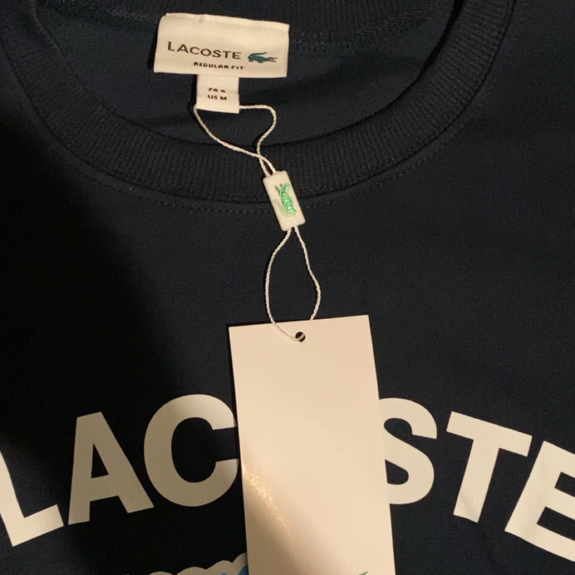 Mörkblå sweatshirt från Lacoste - 1