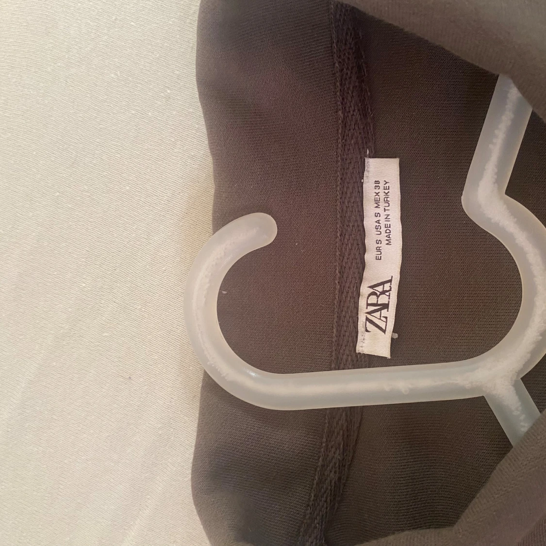 Brun half zip tröja från Zara - 2