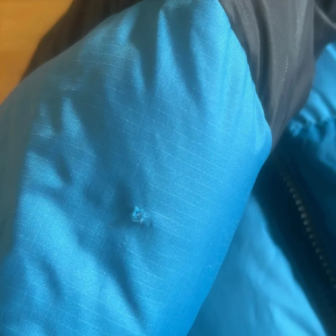 Blå dunjacka från The North Face - 1