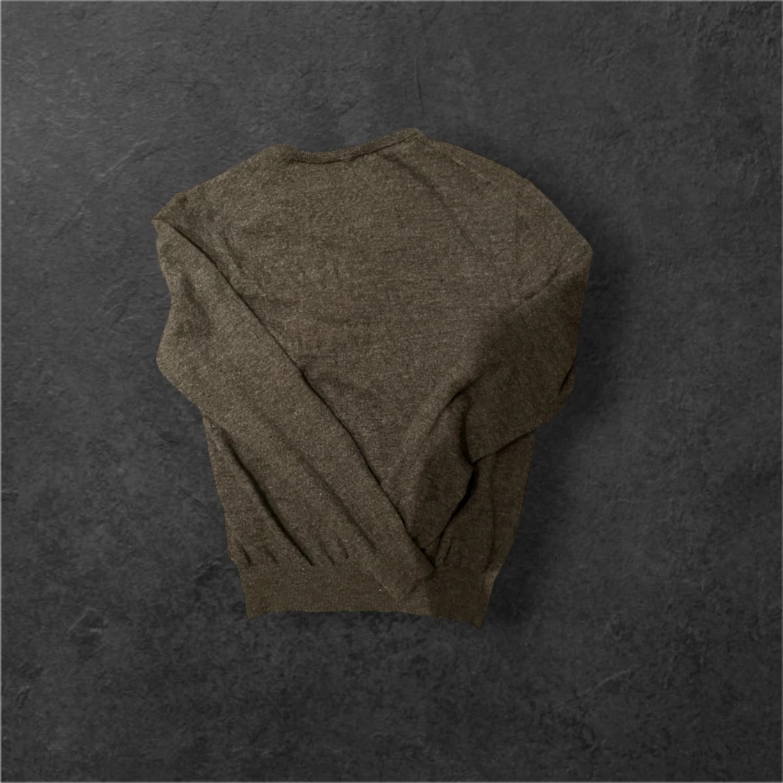 Grå v-ringad tröja från Ralph Lauren - 2