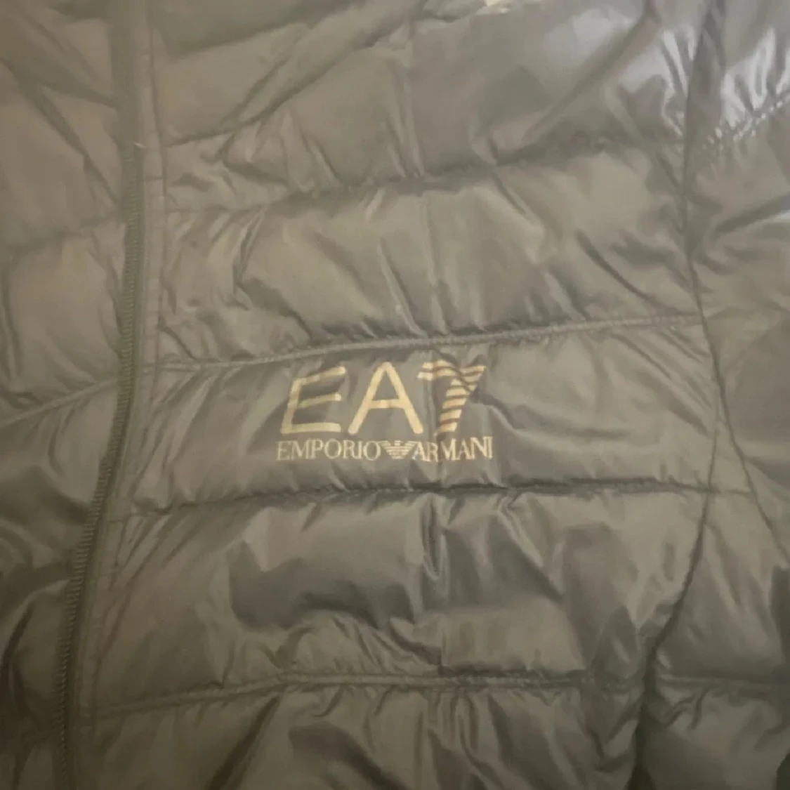 Svart pufferjacka från EA7 Armani - 2