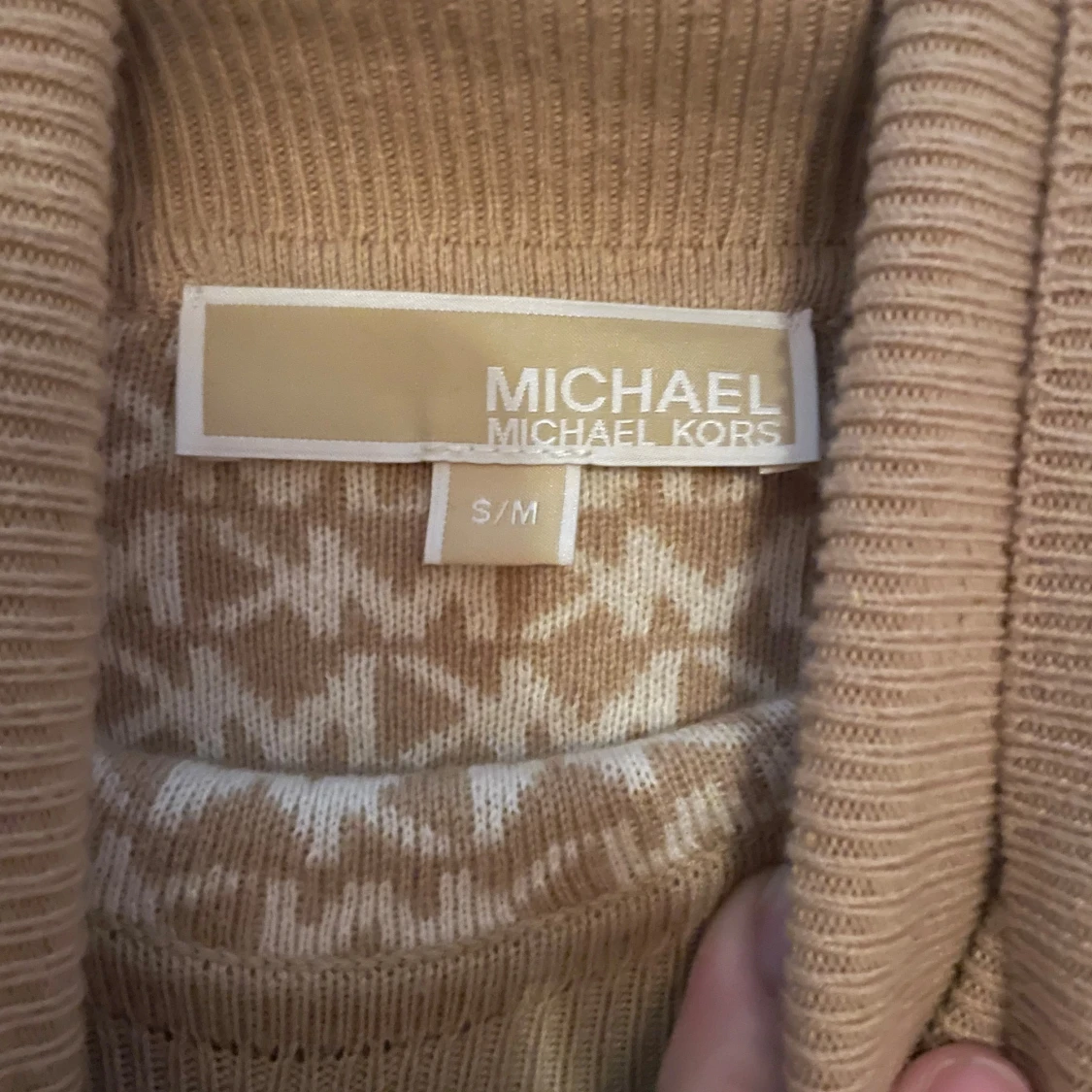 Beige poncho-tröja Michael Kors S/M - 2
