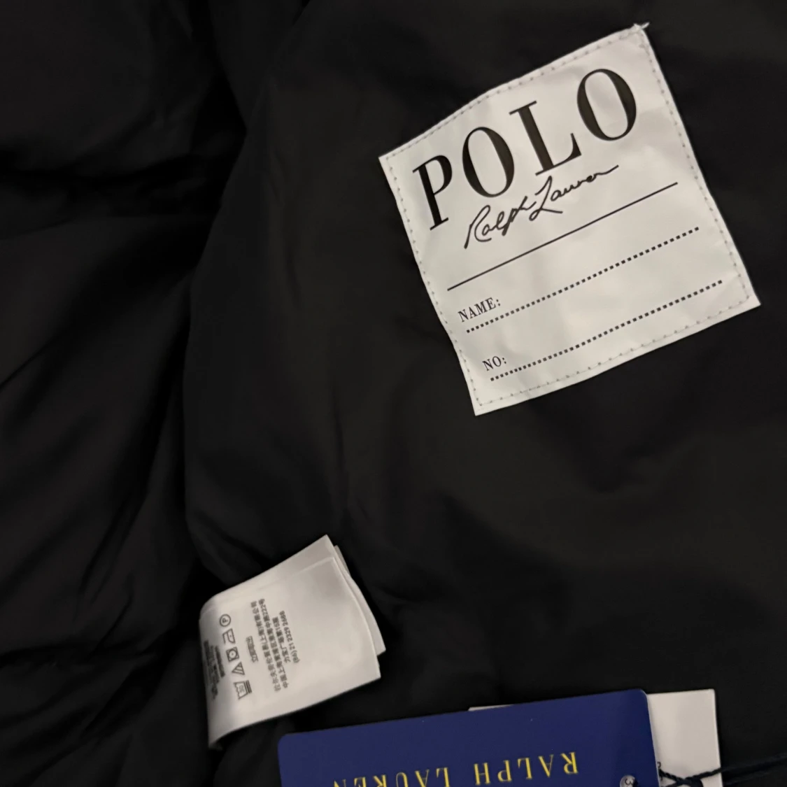 Svart pufferjacka från Polo Ralph Lauren - 3