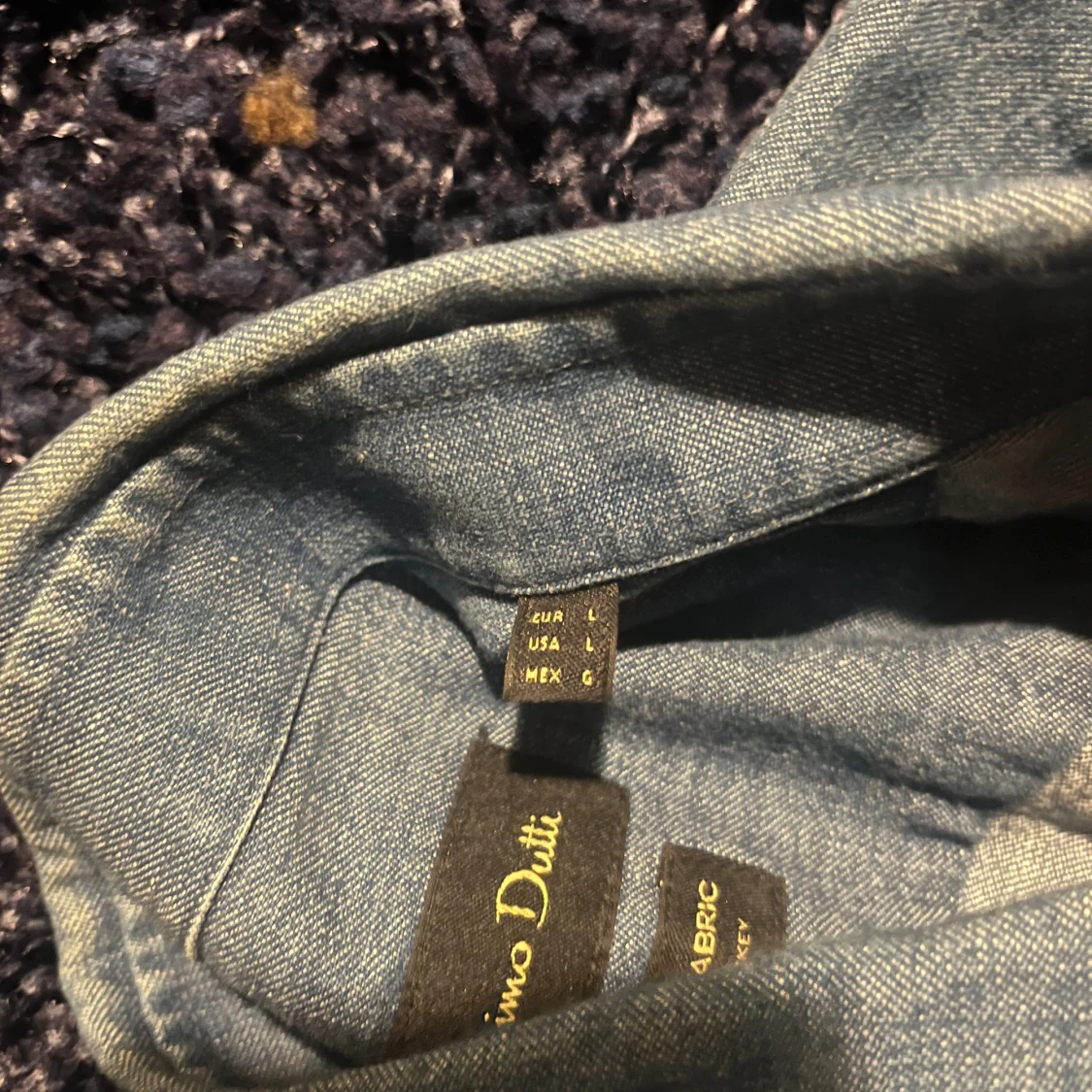 Blå skjorta från Massimo Dutti - 2